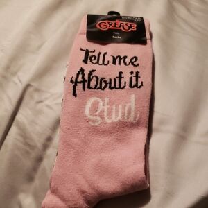 Grease Pink Socks